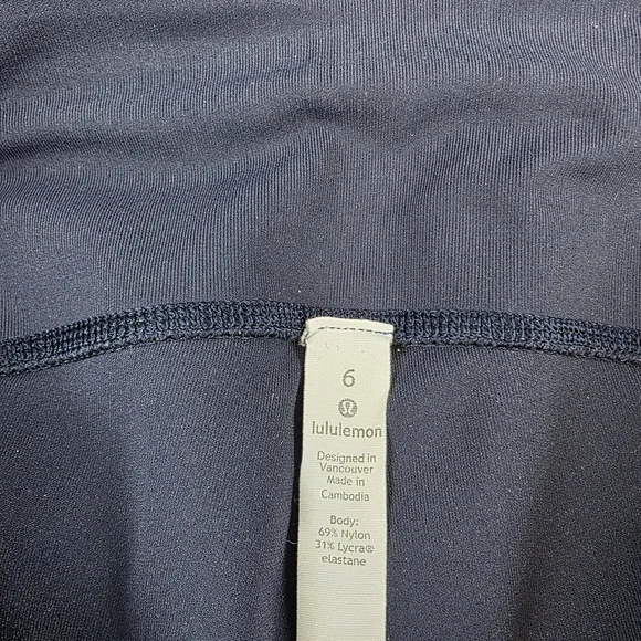 Lululemon Athletica Speed Up Tight Full-On Luxtreme 28 Leggings Size 6